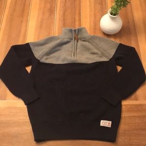 💚 Boys Quarter Zip Sweater